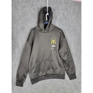 McDonalds Travis Scott Cactus Crew‎ Black Hoodie Mens Medium Streetwear Casual